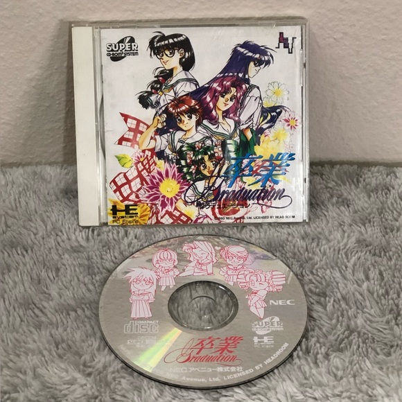 Video Games & Consoles Pc Engine Cdrom Graduation Graduate Japan Anime School Girl Game For